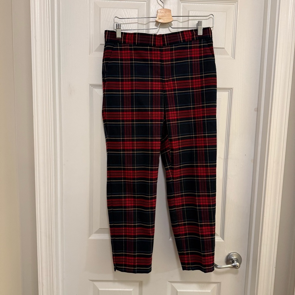 Like New Banana Republic Hayden Tartan Plaid Ankle Pants